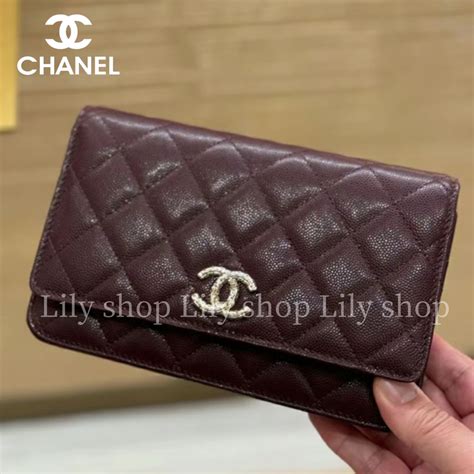 限定口ゴ＆中まで可愛い♡【CHANEL】チェーンウォレット .